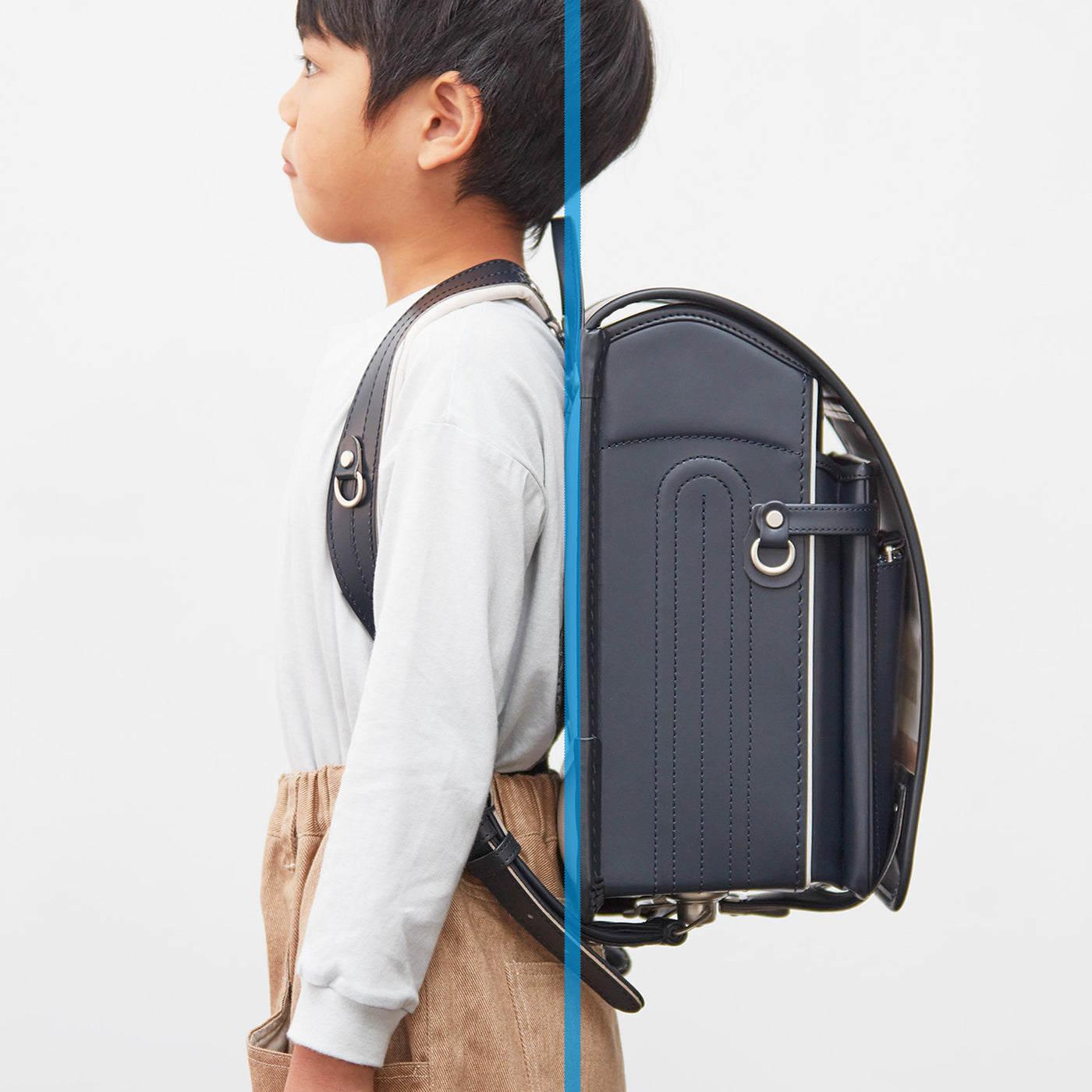 2020年入学用】大峽製鞄クラリーノ・黒・新品、未使用 - こども用バッグ