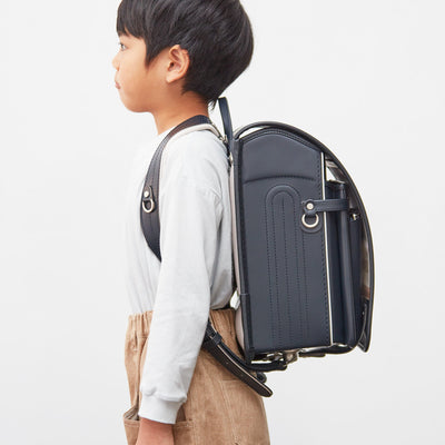 【完売】オオバランドセル　コードバン・スタンダード【04-S】 2024年ご入学用 ランドセル 《艶ありブラック》<br>※こちらの商品は完売致しました。