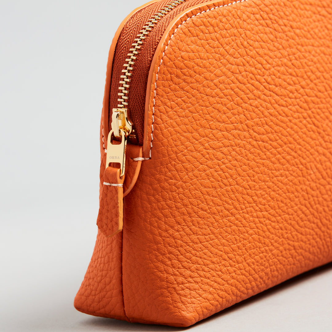 大峽製鞄 ( おおばせいほう )｜『レザーミニポーチ・M』【1444-GMS